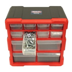 Sealey Parts Cabinet Storage Organiser 12 Drawer